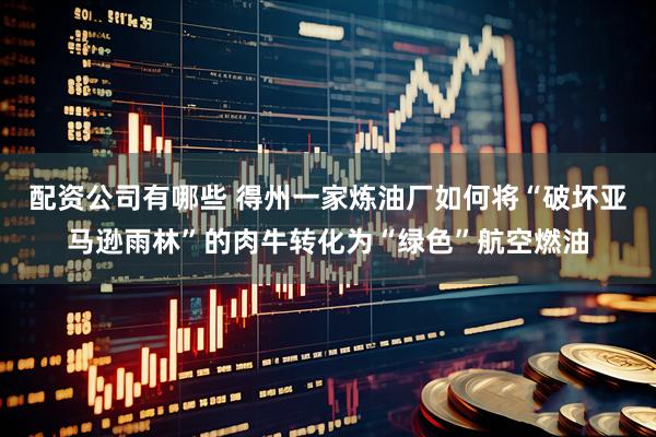 配资公司有哪些 得州一家炼油厂如何将“破坏亚马逊雨林”的肉牛转化为“绿色”航空燃油